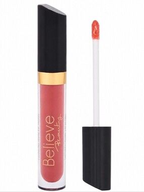 2 x Believe Beauty Lip Gloss Lustrous Shine Lip Gloss Georgia Peach